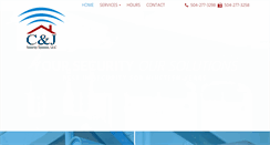 Desktop Screenshot of cjsecuritysystemsllc.com